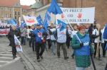 Pół tysiąca związkowców protestowało w Opolu