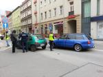 Wypadek w centrum Opola, ciężarna kobieta w szpitalu
