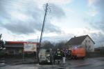Wypadek na ul. Oświęcimskiej. Ciężarówka najechała na citroena.