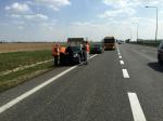 10 aut zderzyło się w 4 kolizjach na autostradzie A4