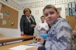 Anna Komorowska odwiedziła autystyczne dzieci w Kędzierzynie-Koźlu