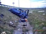 Wypadek na A4. Kierowca peugeot zginął, trzy osoby zostały ranne.