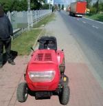 Jechał kosiarką mając ponad 2 promile alkoholu
