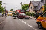 Wypadek na ul. Grudzickiej. Jedna osoba ranna.