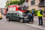 Wypadek na ul. Grudzickiej. Jedna osoba ranna.