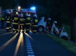 Citroen uderzył w drzewo. 36-letni kierowca zginął na miejscu.