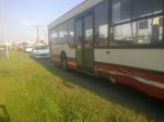 Pijany kierowca fiata wjechał w autobus