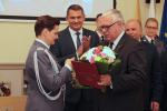 Nadinsp. Irena Doroszkiewicz witana z honorami w opolskiej komendzie