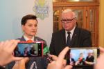 Nadinsp. Irena Doroszkiewicz witana z honorami w opolskiej komendzie