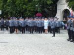 Wojewódzkie obchody święta policji w Oleśnie