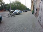 Zderzenie rowerzysty z autobusem MZK w centrum Opola