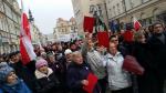  "Opolszczyzna, nie Kaczyzna!". Protest Opolan przeciwko nowej ustawie medialnej.