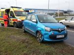 Renault i alfa romeo zderzyły się na Alei Solidarności