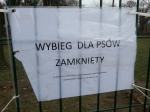 Psi park w Opolu będzie ponownie otwarty dopiero wiosną