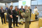 Płk Mirosław Karasek oficjalnie pożegnany przez wojewódzkich radnych
