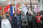 Kolejna manifestacja KOD w Opolu. Pojawili się też przeciwnicy.
