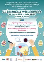 Prezydent zaprasza opolan na wspólne śniadanie wielkanocne
