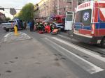 Groźny wypadek w Opolu. Jedna osoba ciężko ranna. 