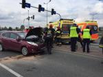 Wypadek na obwodnicy Opola, jedna osoba ranna