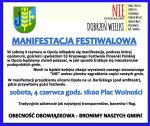 Mieszkańcy podopolskich gmin będą manifestować w czasie festiwalu