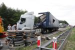 Zderzenie 6 ciężarówek na A4. Autostrada zablokowana.