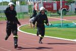 Strażacy-ochotnicy rywalizują w zawodach sportowych