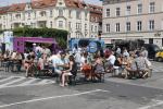 Na placu Kopernika w Opolu trwa Festiwal Food Trucków