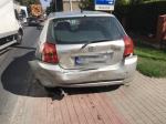 Renault i toyota zderzyły się w Czarnowąsach