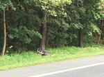 Rowerzysta zginął w wypadku na trasie Opole - Strzelce Opolskie