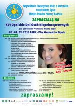 W czwartek ruszą XVI Opolskie Dni Osób Niepełnosprawnych