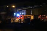 Pożar wysypiska odpadów pod Brzegiem