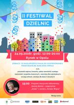 24 września na opolskim rynku odbędzie się II Festiwal Dzielnic 