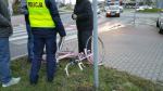 Kierowca fiata uno potrącił rowerzystkę