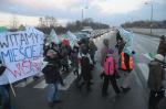 Duże Opole. 100 osób blokowało obwodnicę miasta.
