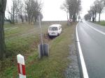 Zasłabnięcie przyczyną kolizji drogowej