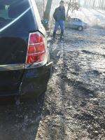 Zderzenie czterech samochodów przed Zawadą