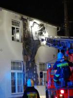 Pożar restauracji w Wawelnie