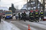 Czołowe zderzenie w Popielowie. Cztery osoby w szpitalu.