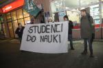 Protest studentów przeciwko polityce Prawa i Sprawiedliwości
