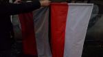 Działacze KOD "wyprali" flagę z biura Patryka Jakiego
