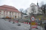 Opóźnia się remont schodów przy kościele "na górce" 