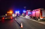 Wypadek na autostradzie A4, 5 osób w szpitalu