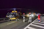 Wypadek na autostradzie A4, 5 osób w szpitalu