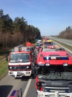 Cysterna przewróciła się na A4. Duże utrudnienia w ruchu.