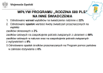 Na co rodziny wydały 500+ w ciągu ostatniego roku?