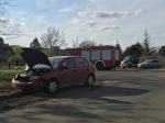 Zderzenie mazdy i skody w Opolu