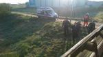 18-letni rowerzysta wjechał wprost pod pociąg