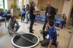 Młodzi zawodnicy i ich maszyny walczą w Opolskiej Lidze Robotów