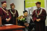Nowy profesor honorowy i doktorzy na PO
