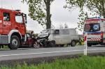 5 osób w szpitalu po wypadku pod Brzegiem